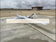 JT-450 durchbrechende Leistungsgrenzen mit hoher Nutzlastkapazität und Hybrid-Elektro-Benzin-Antriebssystem